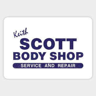 Keith Scott Body Shop Hoodie Sticker